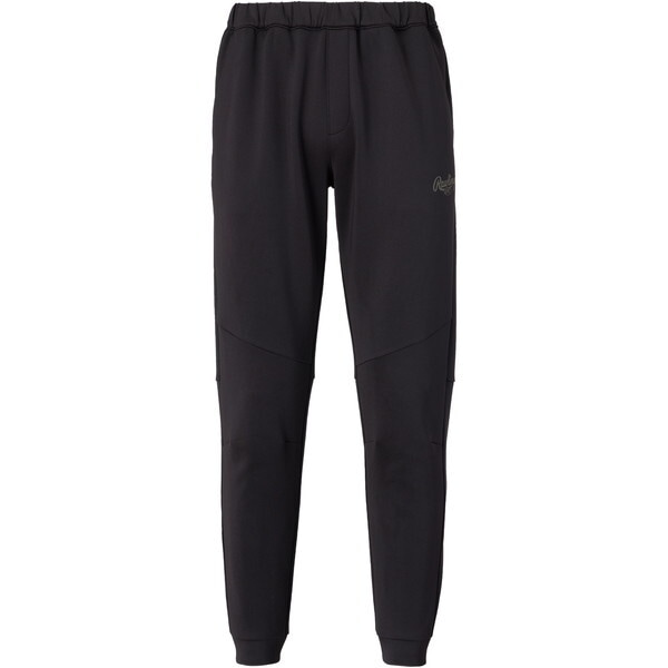 ローリングス 野球 ロングパンツ ニットジャージジョガーパンツ AOP14F05-B-XO ブラック