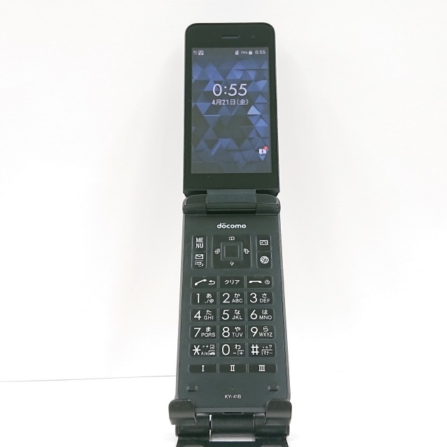 DIGNO ケータイ ベーシック KY-41B ドコモ ブラック 送料無料 本体 c09028 【中古】