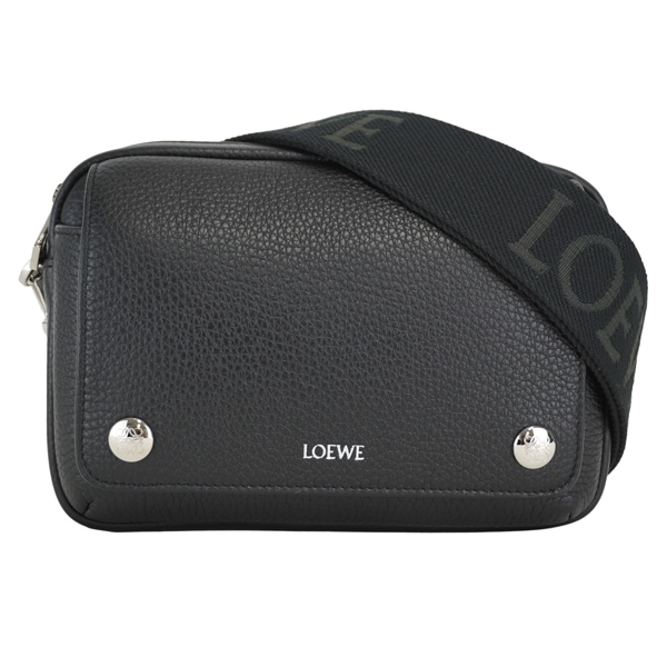 LOEWE ロエベ PEBBLE CAMERA BAG/アナグラムぺブル ショルダーバッグ　カメラバッグ　メッセンジャーバッグ/BANBPCBX01 1100
