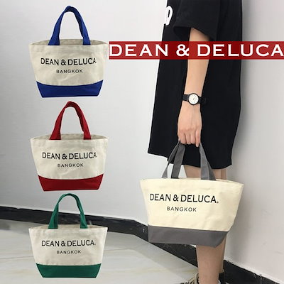 ディーン＆デルーカ キャンバストートバッグ DEAN＆D...のサムネイル