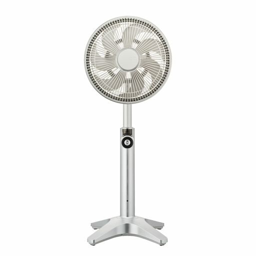 ドウシシャ 扇風機 サーキュレーター 兼用 25CM シルバー 最軽量 軽い DCモーター 首振り リモコン付き 静音 節電 省エネ 上下左右 風量無段階 カモメファン KAMOMEFAN +C LI