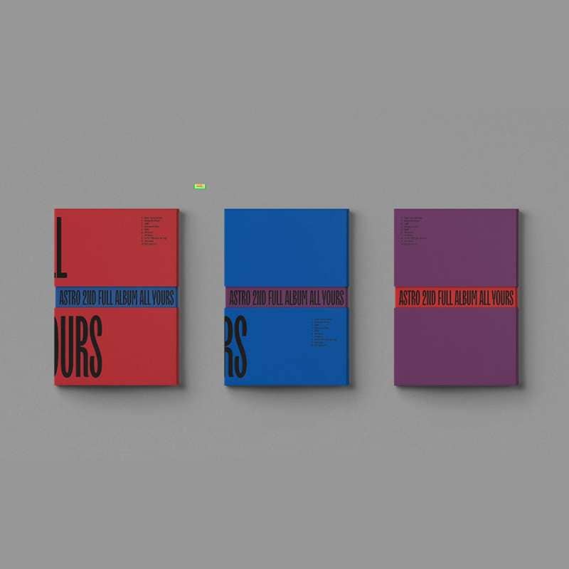 [未開封新品] (ASTRO) - 正規2集 All Yours [YOU ME US 3種セット] [限定版 Sleeve Caseなし]