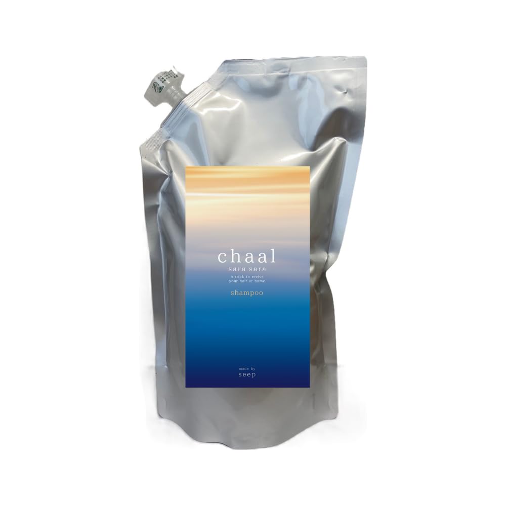 chaal チャール 詰め替え 髪質補修 シャンプー ケラチン くせ毛 美容室専売品 オーガニックシャンプー 1000ml