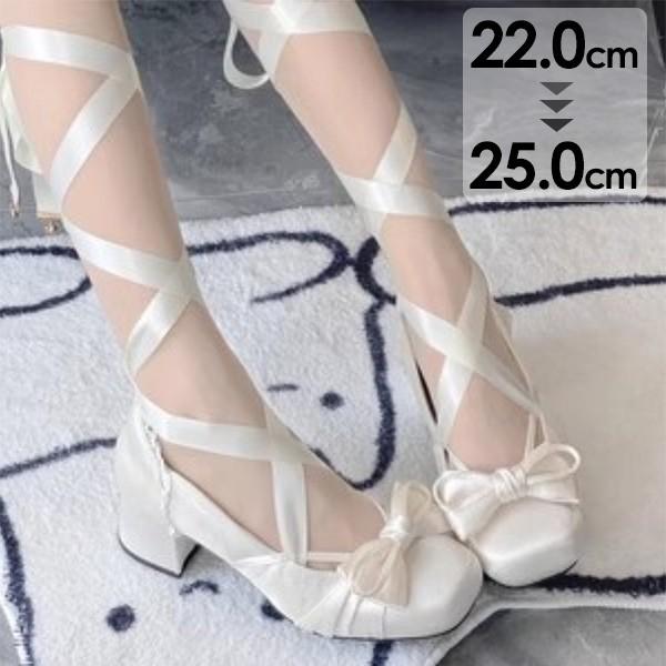 【人気製品 急速出荷】 パンプス ロリータ 靴 レディース 春 夏 かわいい ヒール4 大きいサイズ ストラップパンプス コスプレ 日常 文化祭 イベント 美脚 お茶会