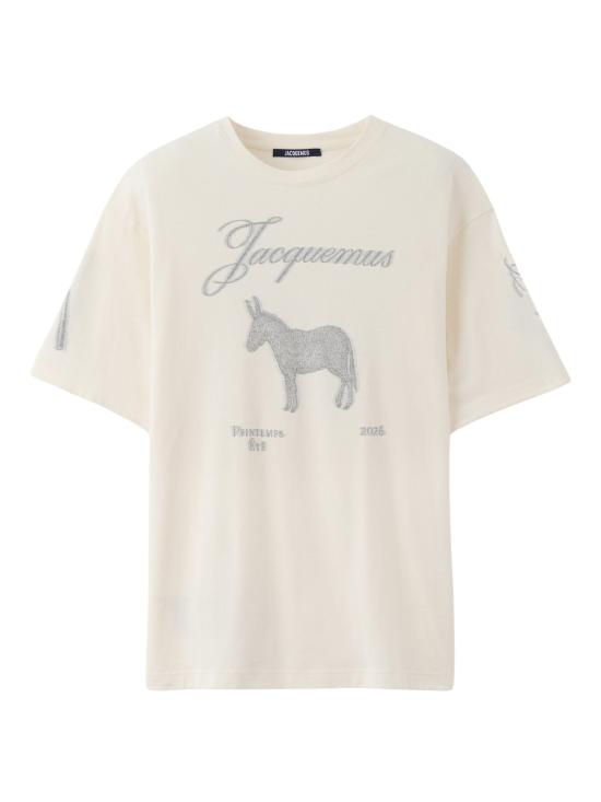 JACQUEMUS Men T-Shirts 26ETSM00625AJ 002661NW White