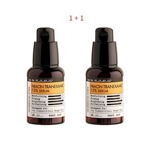 ナイアシン トラネキサム酸 13% セラム30ml2個ナイアシンアミド 10%+トラネキサム酸 3%ギミジョブティセラムブライトニング顔色セラムリポソームグルタチオ