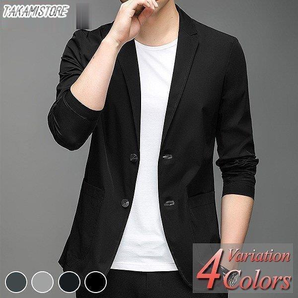 サマージャケット メンズ ジャケット 春 夏 薄手 軽量 40 50代へも好評なデザイン 清涼感ある上級モデル ビジネス カジュアル テーラード