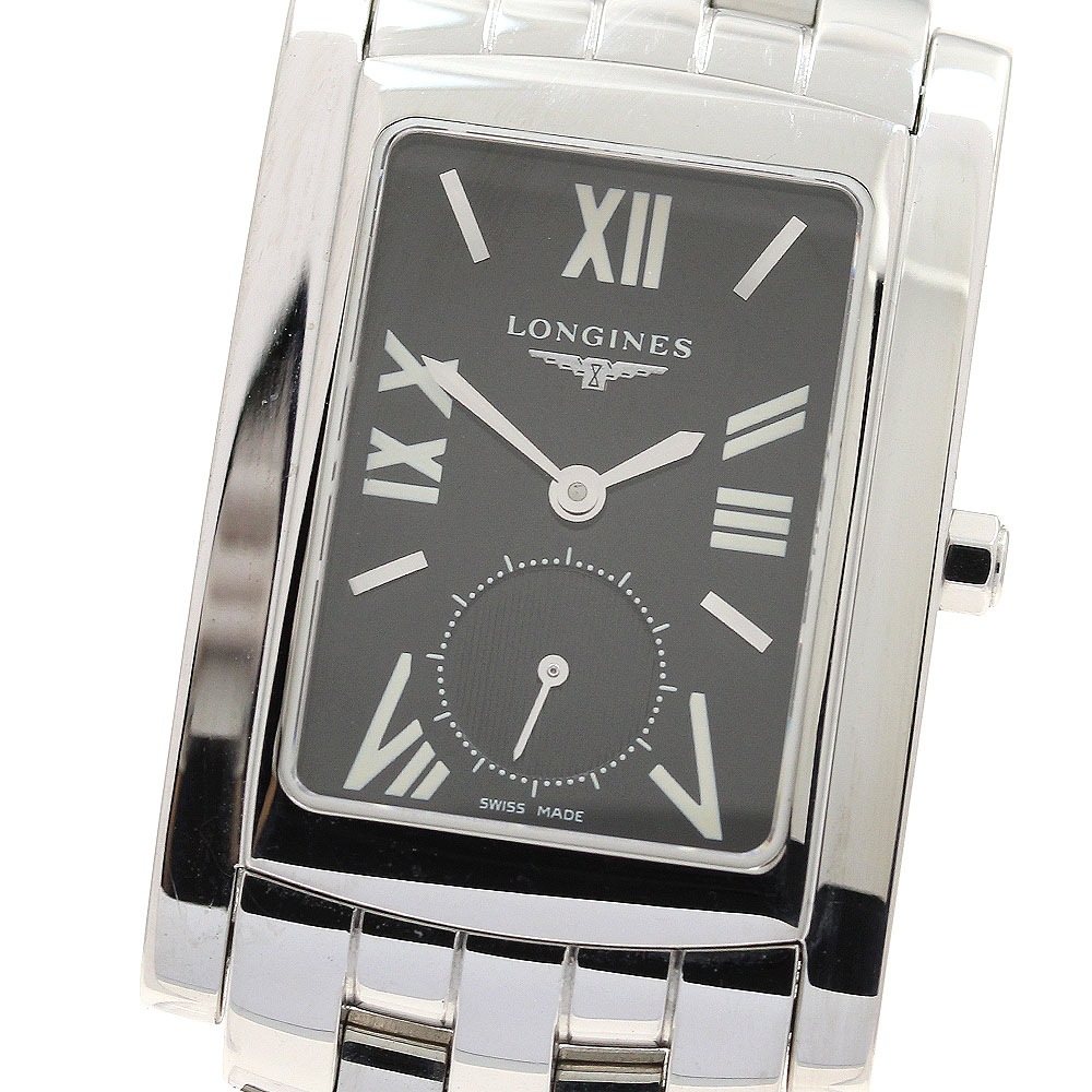 ロンジン LONGINES L5.655.4 ドルチェビータ スモールセコンド クォーツ メンズ 保証書付き_900840【中古】