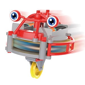 多機能 ジャイロ 一輪車 2 in 1 おもちゃ ベイブレード いちりんしゃ 綱渡り バランスカー LED 電動おもちゃセット 子供用 知育玩具