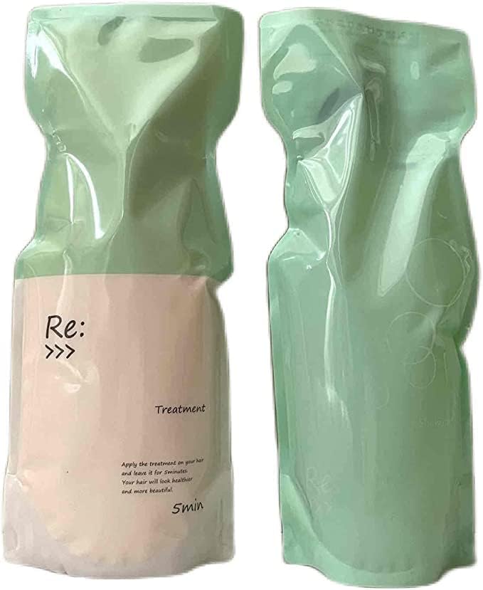 ADJUVANT アジュバン リ:シャンプーR 600ml & トリートメントR 600g 詰替用セット