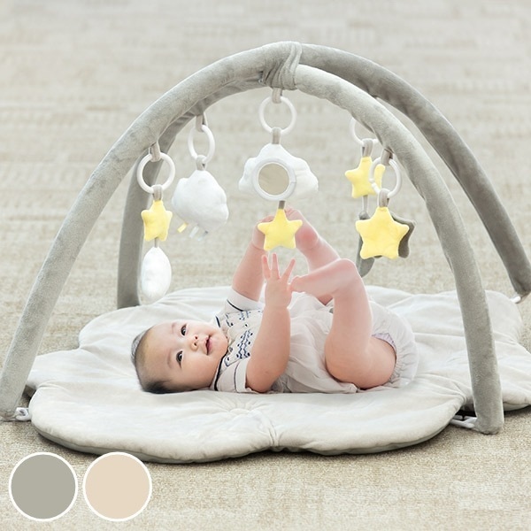 プレイジム マット ふわふわくものプレイジムマット 出産祝い ベビー ０ヵ月 おしゃれ プレイマット 室内 赤ちゃん 新生児 男の子 女の子 おもちゃ ラグ プレゼント 北欧 ギフト おすすめ