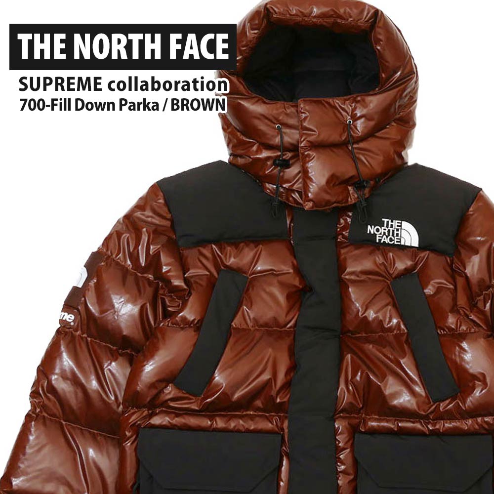 シュプリーム SUPREME x ザ ノースフェイス THE NORTH FACE 700-Fill Down Parka ダウン ジャケット BROWN 226-000253-036