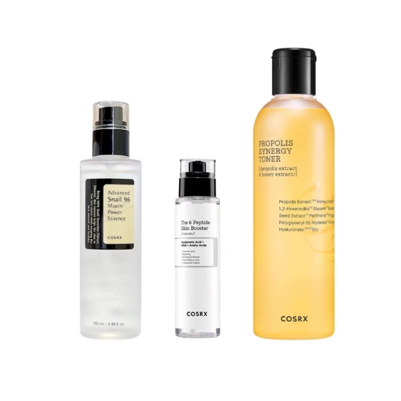 総合肌改善セット （アドバンスド スネイル96 ミューシンパワーエッセンス100ml + シカセラム30ml + プロポリスシナジートナー280ml）