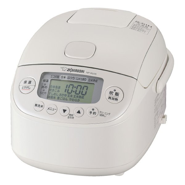 圧力IH炊飯ジャー 極め炊き 3合炊き/ホワイト NP-RU05-WA