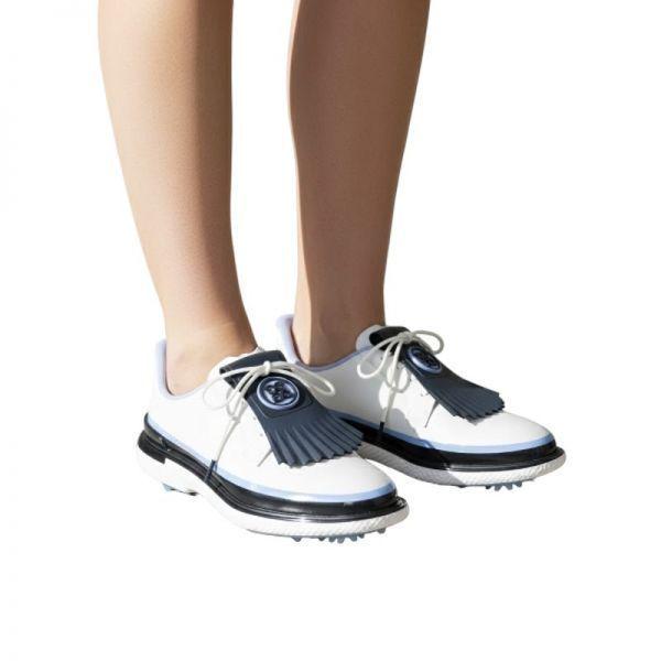 女性タキシードストライプゴルフシューズ 152173745