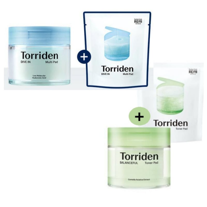 トリーデンパッドダイブイン/バランスフル リフィル企画 2種択1 （水分/鎮静） 5,679円