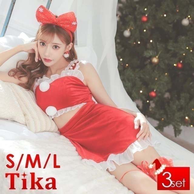 サンタ コスプレ 衣装 ワンピース セクシー カチューシャ 大きいサイズ 赤 エロ キャバ嬢 キャバ 激安 キャバクラ キャバドレス サンタ衣装 コス コスチューム サンタコス サンタコスプレ