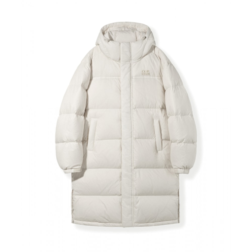 コデジー [24年リニューアル版]RDS エッセンシャルダックダウンロングパディング_クリーム