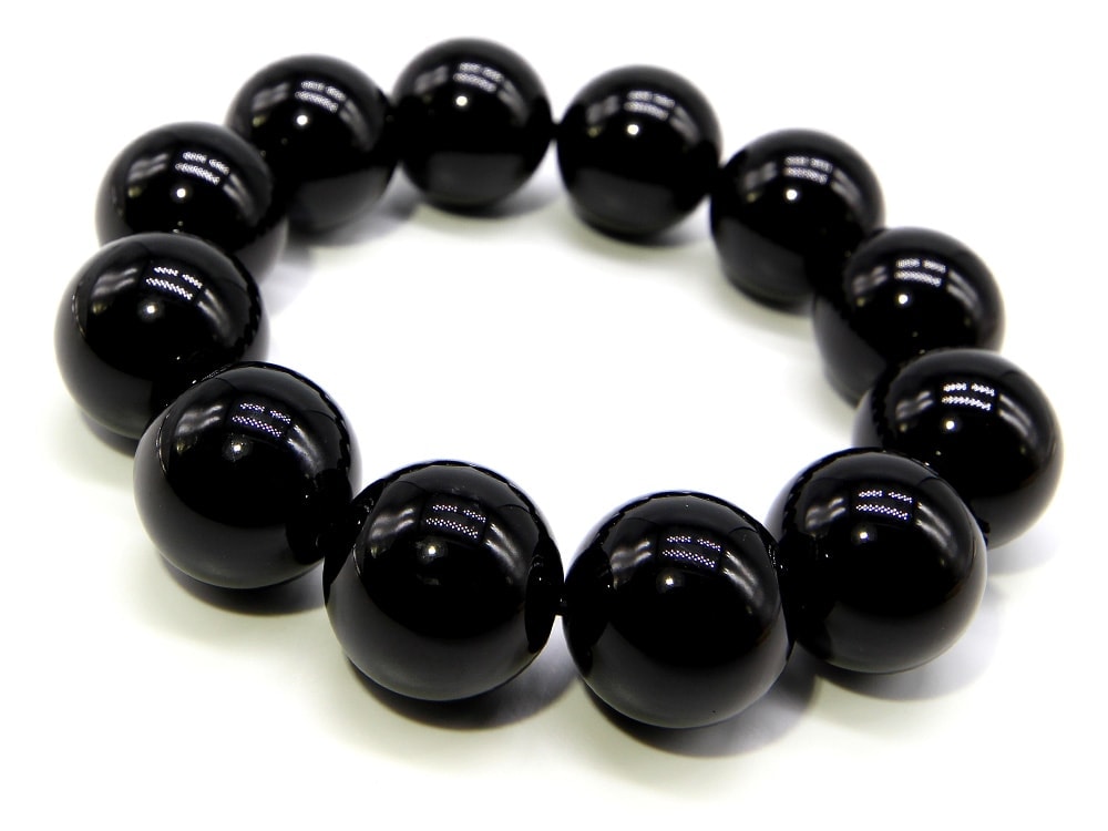 モリオン ブレスレット 16mm パワーストーン ブレスレット メンズ レディース 天然石 数珠 アクセサリー メンズブレスレット パワーストーンブレスレット 天然石ブレスレット 男性用 魔除け 厄除