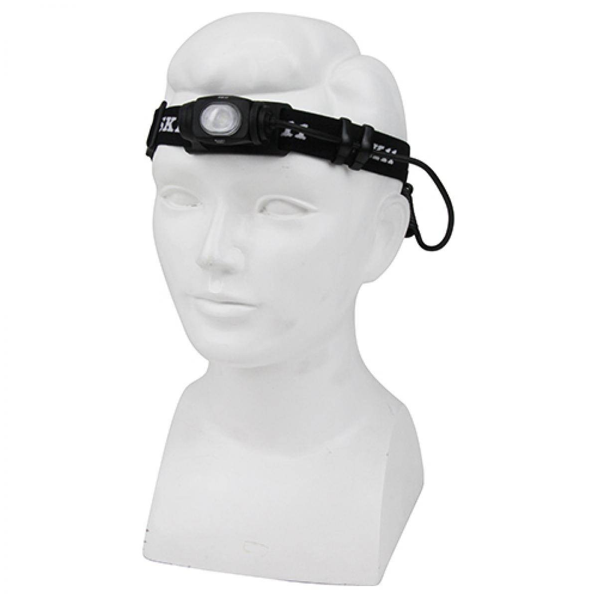 SK11 藤原産業 LED ヘッドライト 充電式 最大350lm SLH-011 作業灯 夜間の歩行 レジャー 夜釣り 登山 IP64 リチウムイオン蓄電池