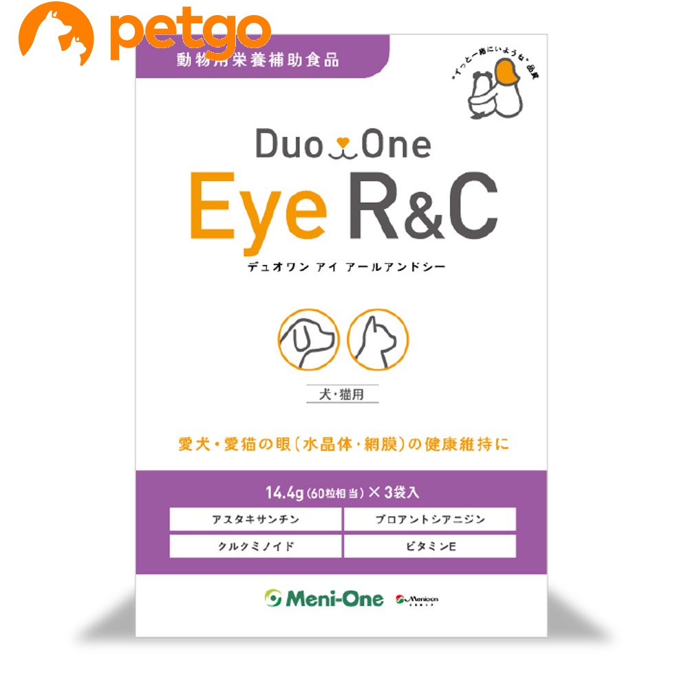 メニワン デュオワン Eye R&C 犬・猫用 180粒 価格比較 - 価格.com