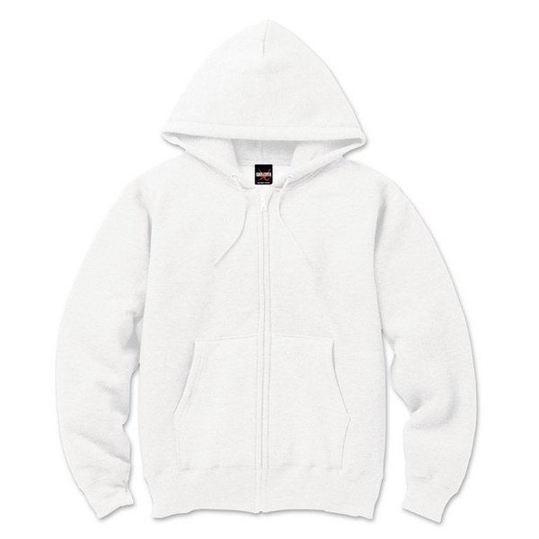 12.5ｏｚヘビーウェイト裏起毛フルジップパーカー 2221 ホワイト Sサイズ 6,166円