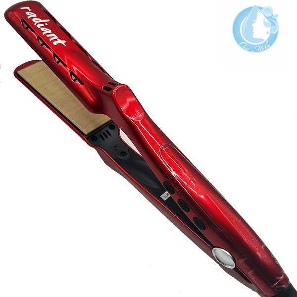 radiant Silk pro ストレートアイロン28mm レッド radiant