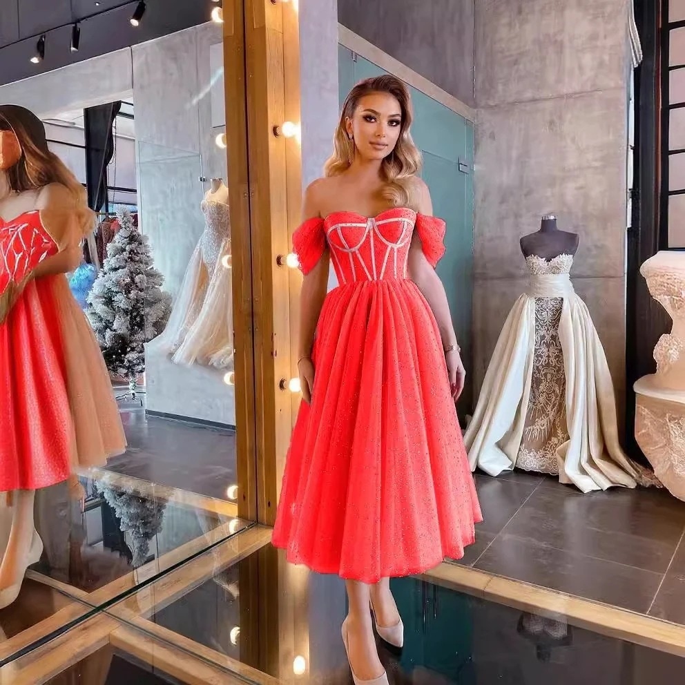 気質スパンコールイブニングドレス 2024 セクシーなワンショルダープリンセスドレスプリンセスオンザラン