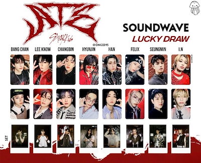 Pocamarket, Stray Kids FELIX ATE SOUND WAVE K-pop Photocard