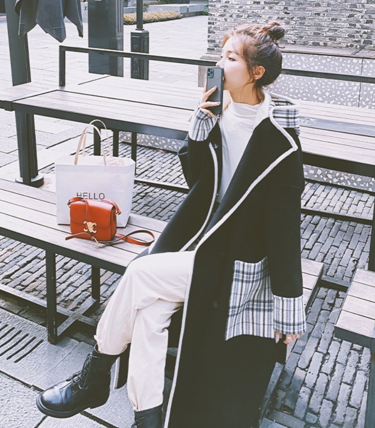 アウター デート モテアイテム ロングコート 長袖 フード付き 可愛い きれいめ 上品 おしゃれ かっこいい 可愛い ラブリー キュート ガーリー クール モード系 セクシー エレガント