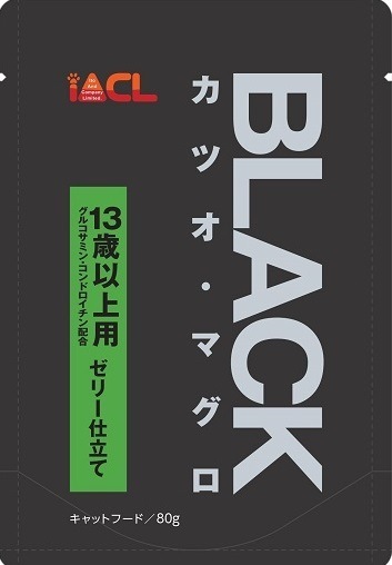（まとめ買い）イトウ&カンパニーリミテッド BLACK カツオ/マグロ 13歳以上用 ゼリー仕立て 80g [x56]