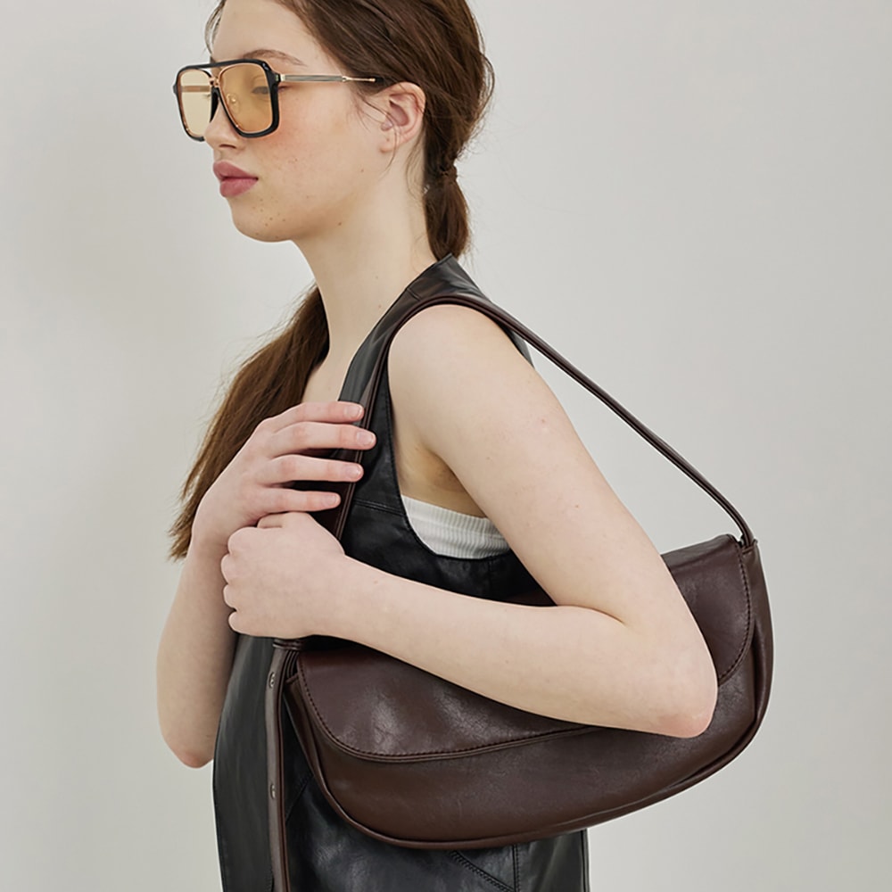 Commonバッグ ブラウン