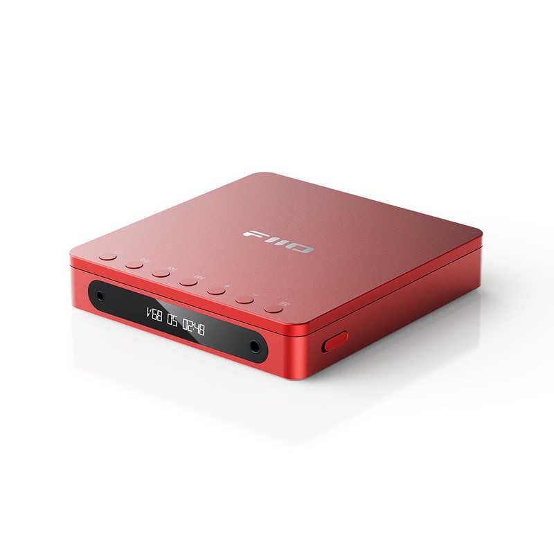 FIIO　ポータブルCDプレーヤー Red　FIO-DM13BT-R