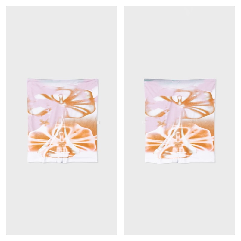 【LOW CLASSIC】 PRINT TUBE TOP : PINK