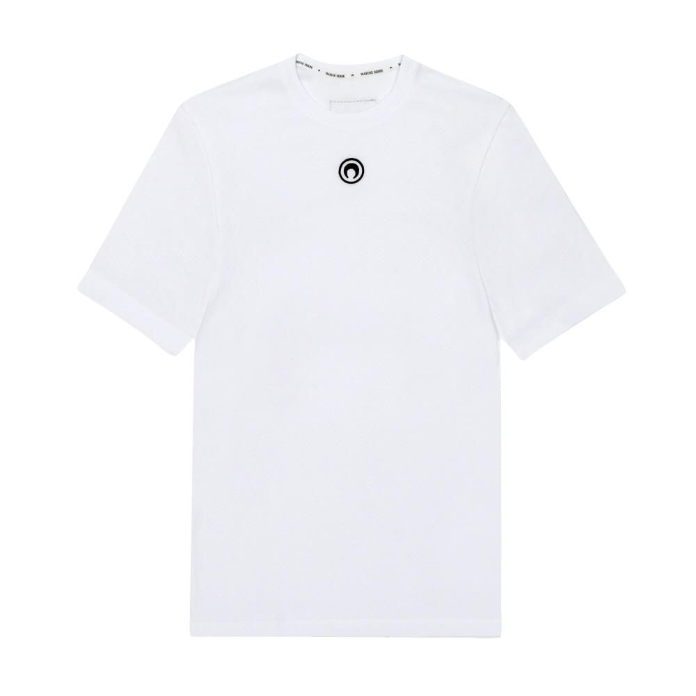 マリンセル 文ロゴベイビーフィット女性半袖Tシャツ WTT012A CJER0008 WH10