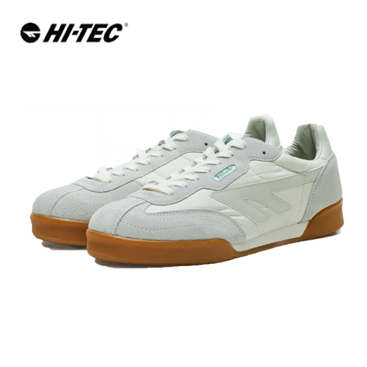 スニーカー スカッシュ オリジナル SQUASH ORIGINAL ローカット 天然皮革 紐靴 シューズ 靴 ホワイトグリーン White Green アウトドア タウンユース メンズ レディース