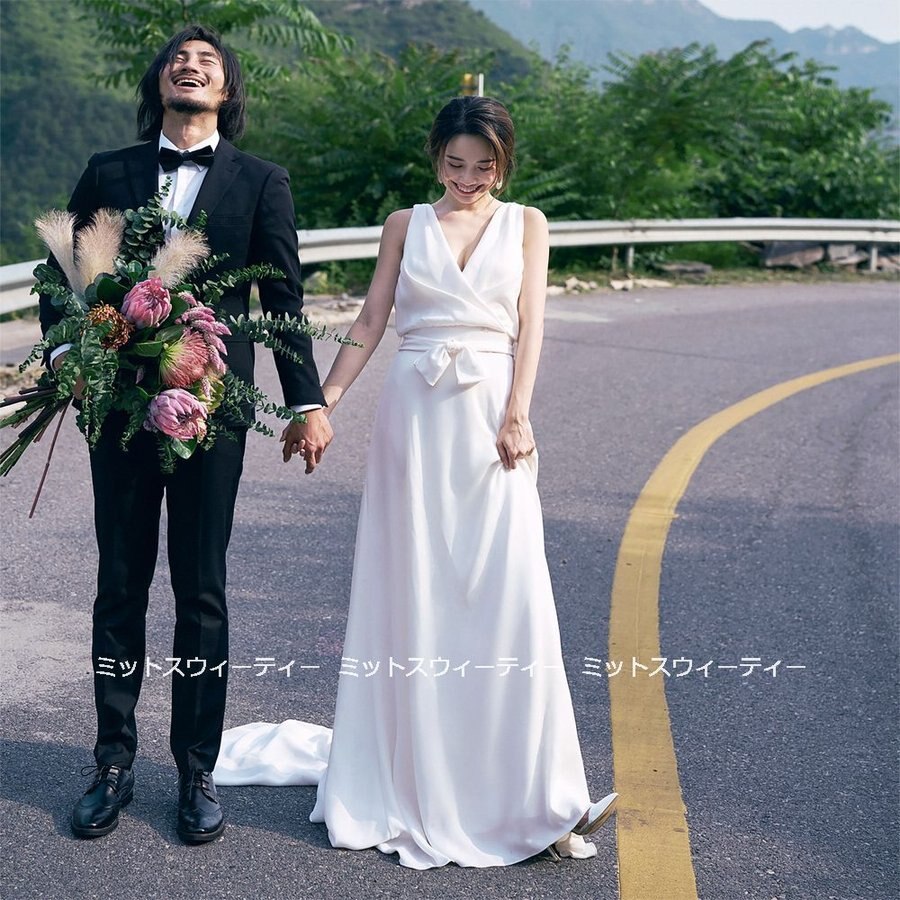ウェディングドレス 二次会 リゾートドレス 結婚式 ブライダル 前撮り 海外挙式 花嫁 パーティード