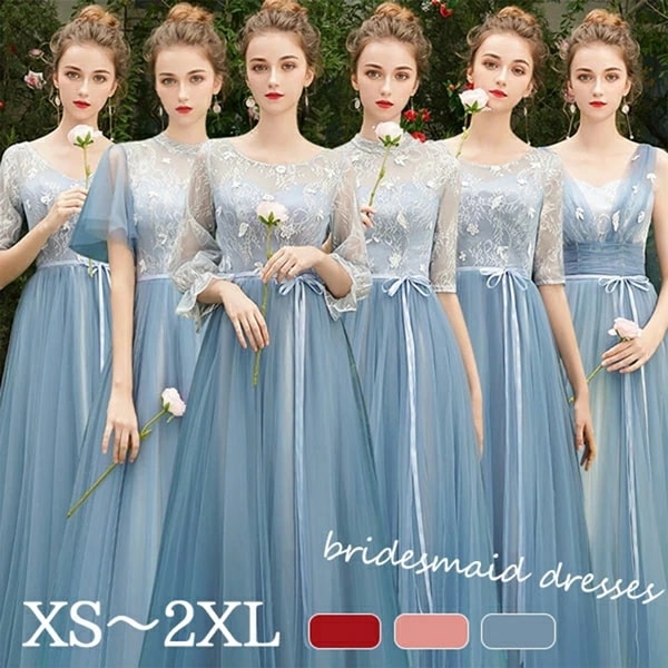 ドレス 大人 ピアノ 発表会 ロングドレス 母親 結婚式 ブライズメイド ドレス イブニングドレス ロング丈 ミモレ丈 パーティードレス 演奏会 ピアノ発表会 結婚 コンサート フォーマル お呼ばれ