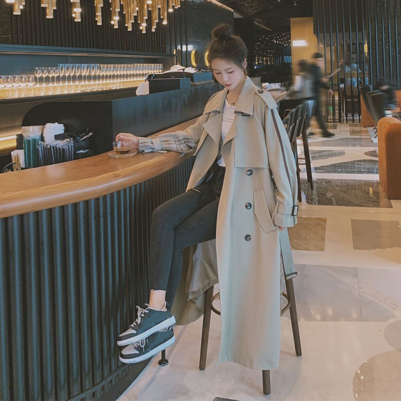 スプリングコート トレンチコート レディース 春コート 上品 通勤 美品 春 秋 アウター