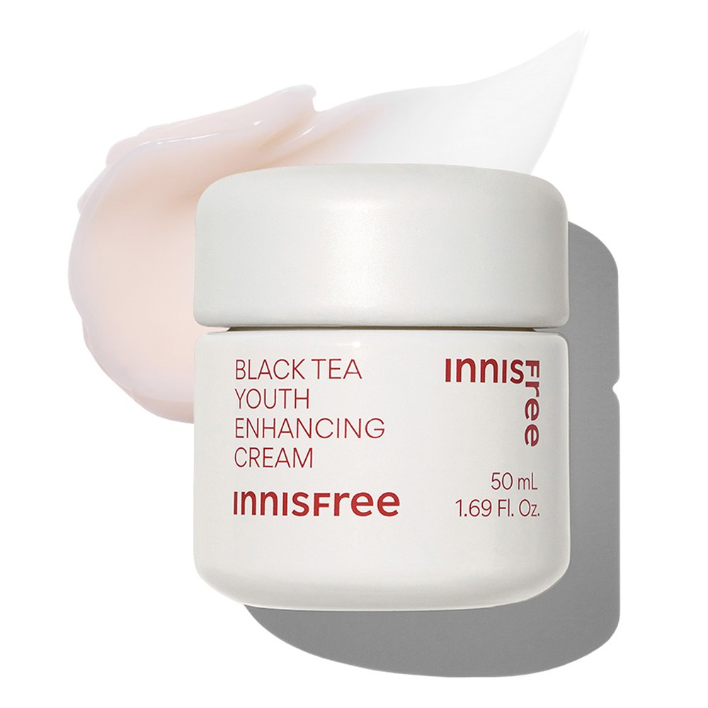 イニスフリーニューブラックティーユースエンハンシングハリクリーム50ml1個