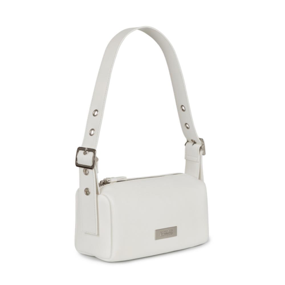 ROCKCAKE Square Leather Belt Shoulder Bag Ivory RC24BG0
