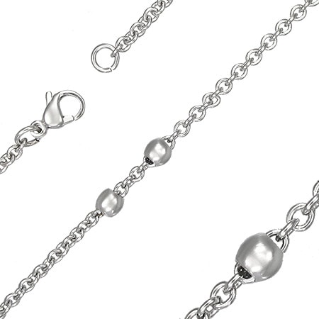 4mmサンドボールチェーン ネックレス 首飾り 長さ50cm サージカルステンレス316L 短い 長い ロング ショート プレゼント 男性 女性 アクセサリー 単品 定番 stc00cvm013xx 6,600円