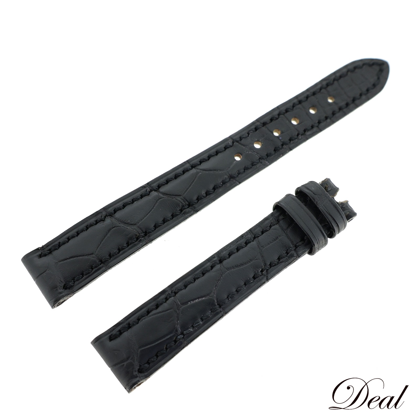 ハリーウィンストン 純正 レザーベルト 黒 ブラック レディース 時計ベルト