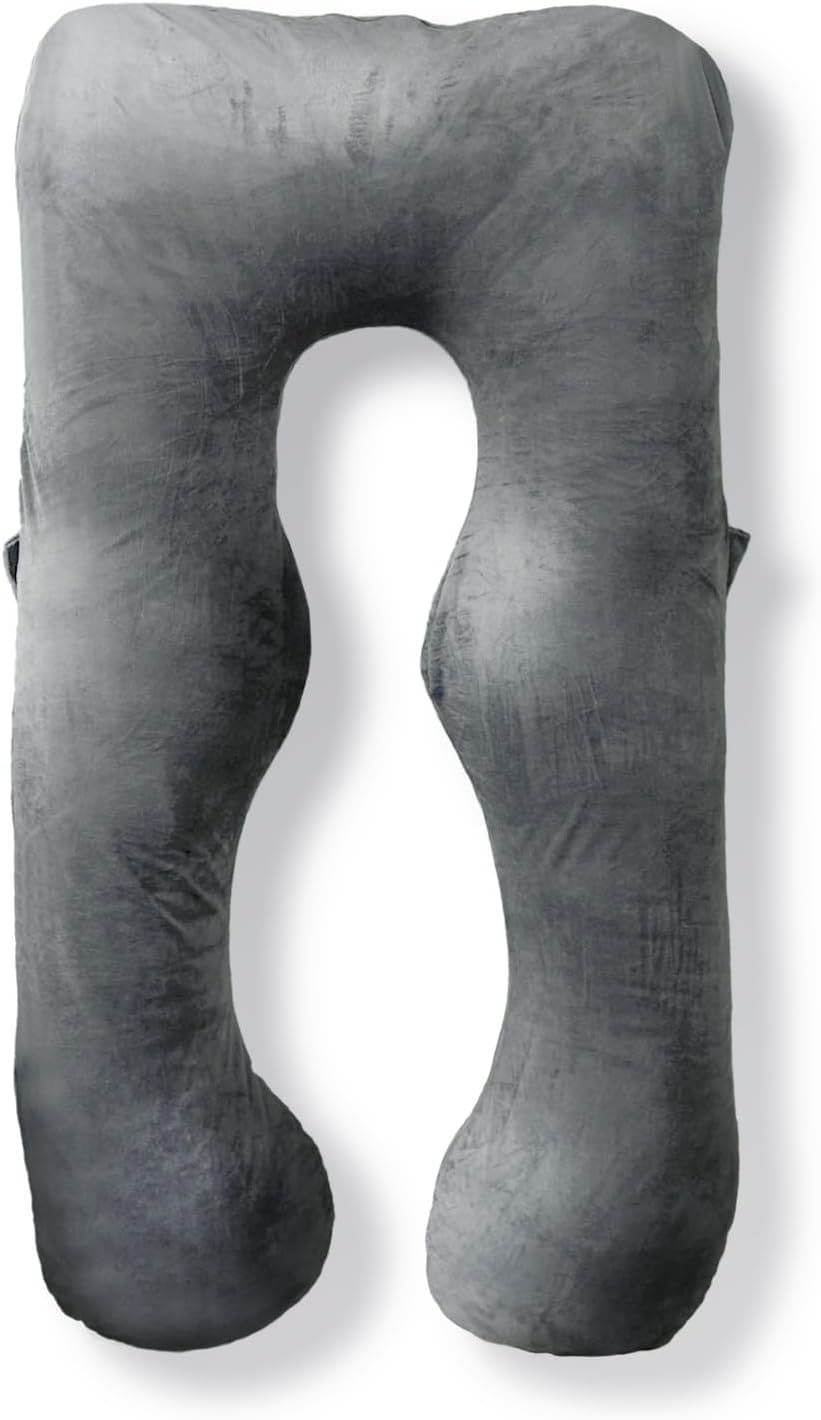 HUGMIN ハグミン 抱き枕 だきまくら【ズムサタで紹介ｘなえなのさん大絶賛】【体圧分散ｘあらゆる寝姿勢に対応】全身を包み込む抱き枕【高さ調整可ｘ上質な肌触り】