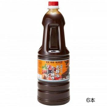 和泉食品 タカワお好みたこ焼きソース（濃厚） 甘口 1.8L（6本）