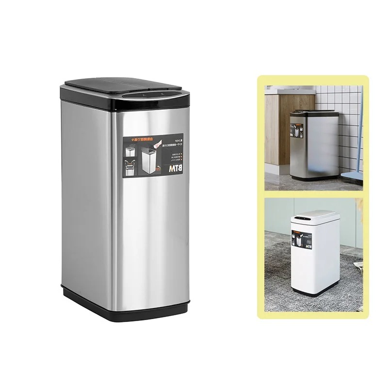 【国内即日発送】ゴミ箱 上向き 自動ゴミ 50L センサー式 ふた付き ダストボックス