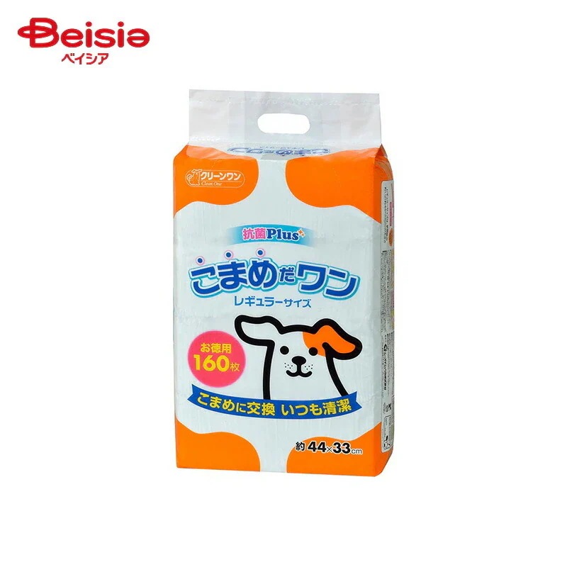 シーズイシハラ クリーンワン こまめだワン レギュラー 160P×4個 ペット