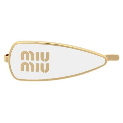 箱付き☆ミュウミュウ☆　ヘアクリップ　ヘアピン 楽天市場】MIUMIU ミュウミュウ ヘアクリップ 5JF124 2DTU