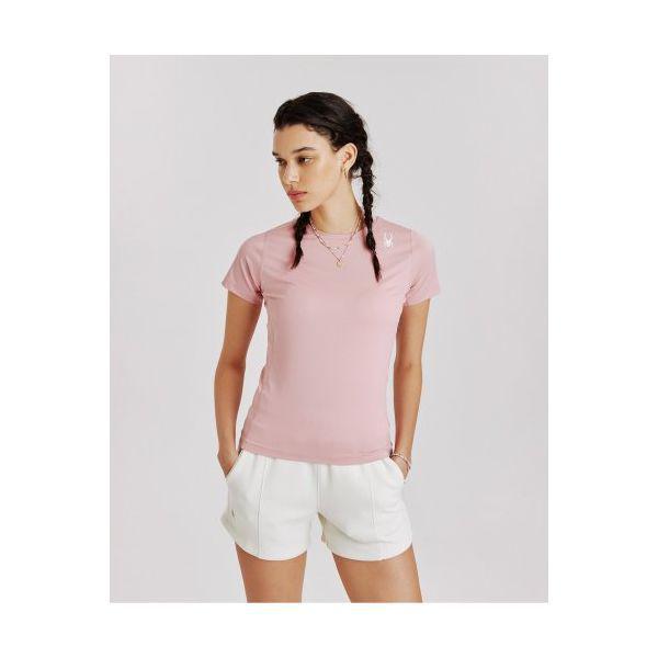 女性用エッセンシャル・グミー・ロゴ半袖Tシャツ SPIMCNRS171WLPK 659644