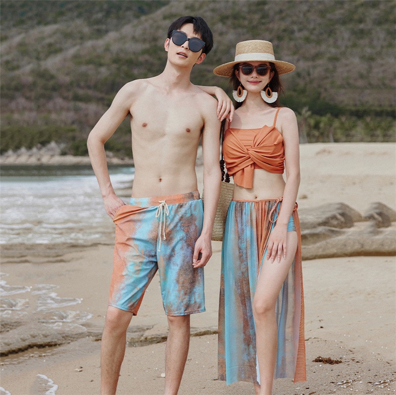 レディースファッション レディースファッション 水着 セット ペアルック カップル 水着 ペア 韓国